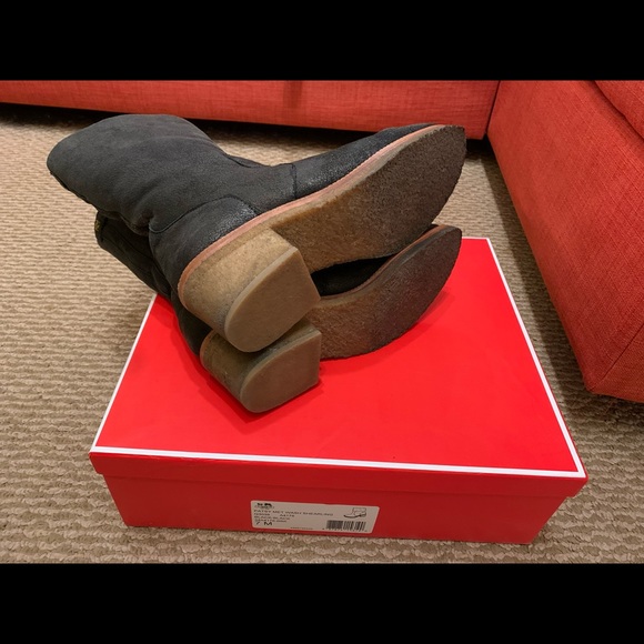 ✨SOLD ✨Coach Patsy Metallic Wash Shearling Boots - Picture 10 of 12